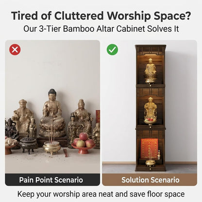 🧘 Zen Harmony Storage Cabinet – Elegant Wooden Accent Cabinet For A Peaceful Home Space ✨