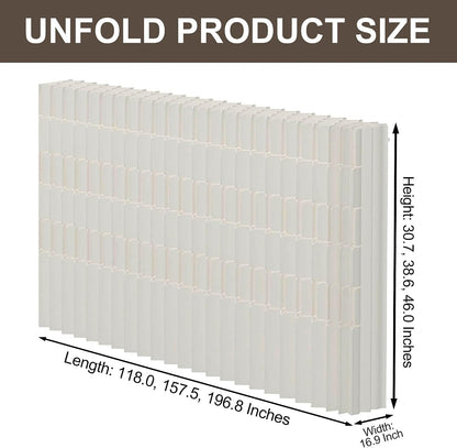 ✨ FlexiSpace Retractable Room Divider – Elegant Folding Privacy Screen For Modern Living Spaces 🏡