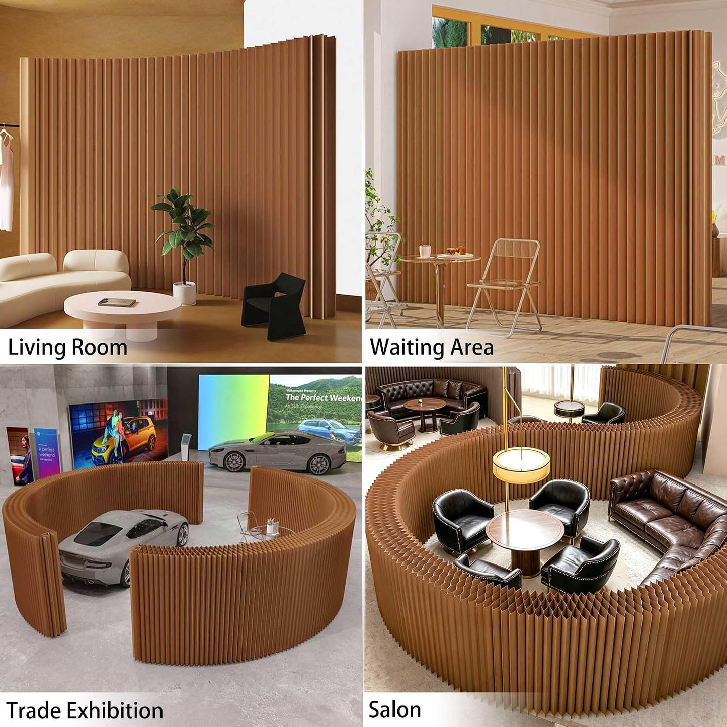 ✨ FlexiSpace Accordion Room Divider – Elegant Foldable Privacy Screen For Modern Homes 🏡