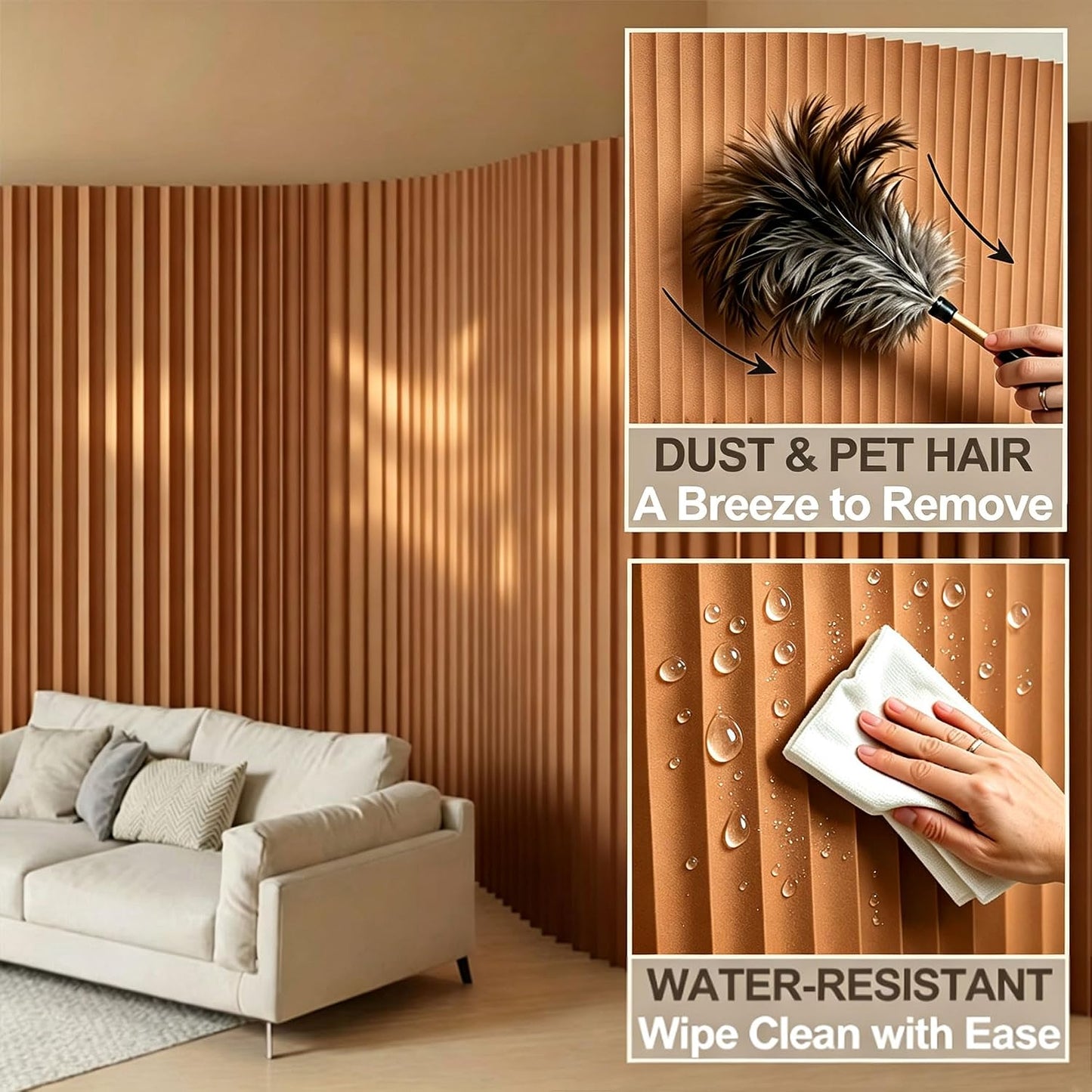 ✨ FlexiSpace Accordion Room Divider – Elegant Foldable Privacy Screen For Modern Homes 🏡