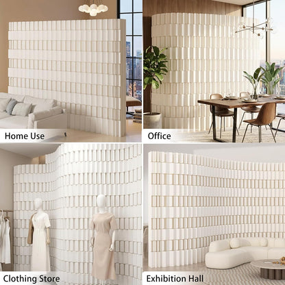 ✨ FlexiSpace Retractable Room Divider – Elegant Folding Privacy Screen For Modern Living Spaces 🏡