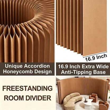 ✨ FlexiSpace Accordion Room Divider – Elegant Foldable Privacy Screen For Modern Homes 🏡